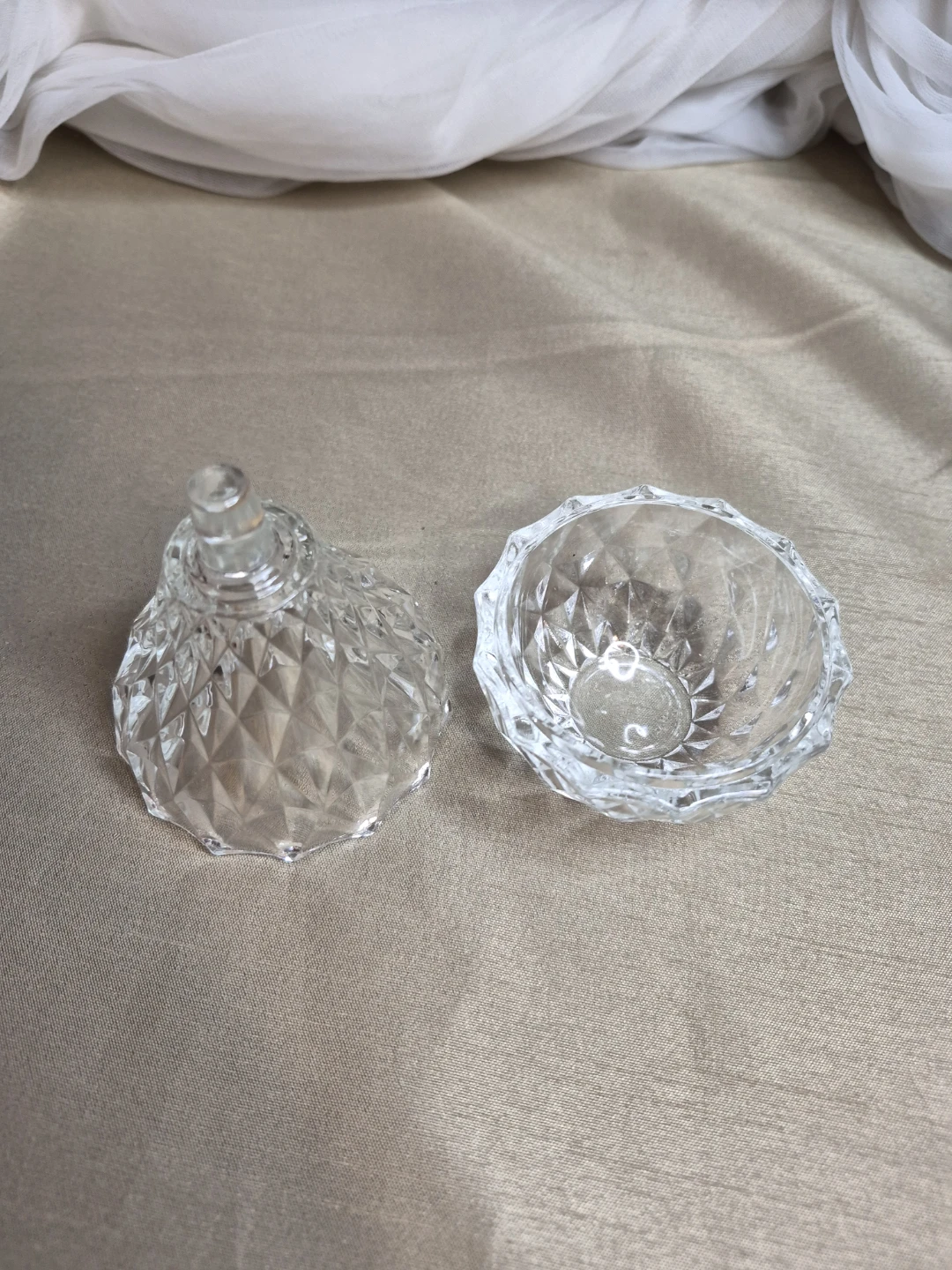 Beautiful 4" Pear Shaped Glass Trinket Holder - Italy - photo 4