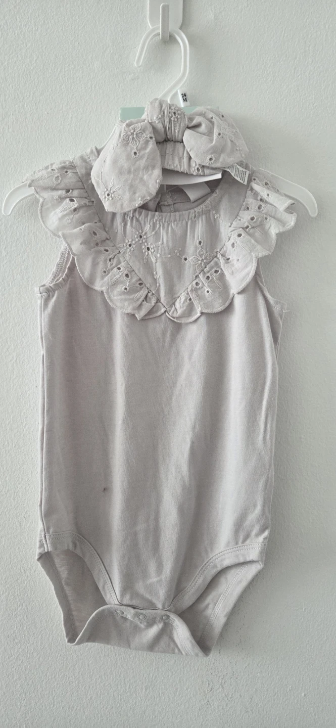 Toddler Girls Bodysuit Set 2pcs