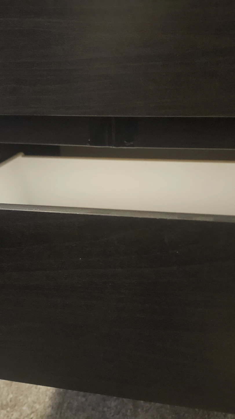 Dark Wood 5-Drawer Dresser - photo 3