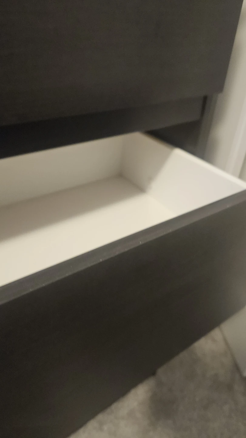 Dark Wood 5-Drawer Dresser - photo 4