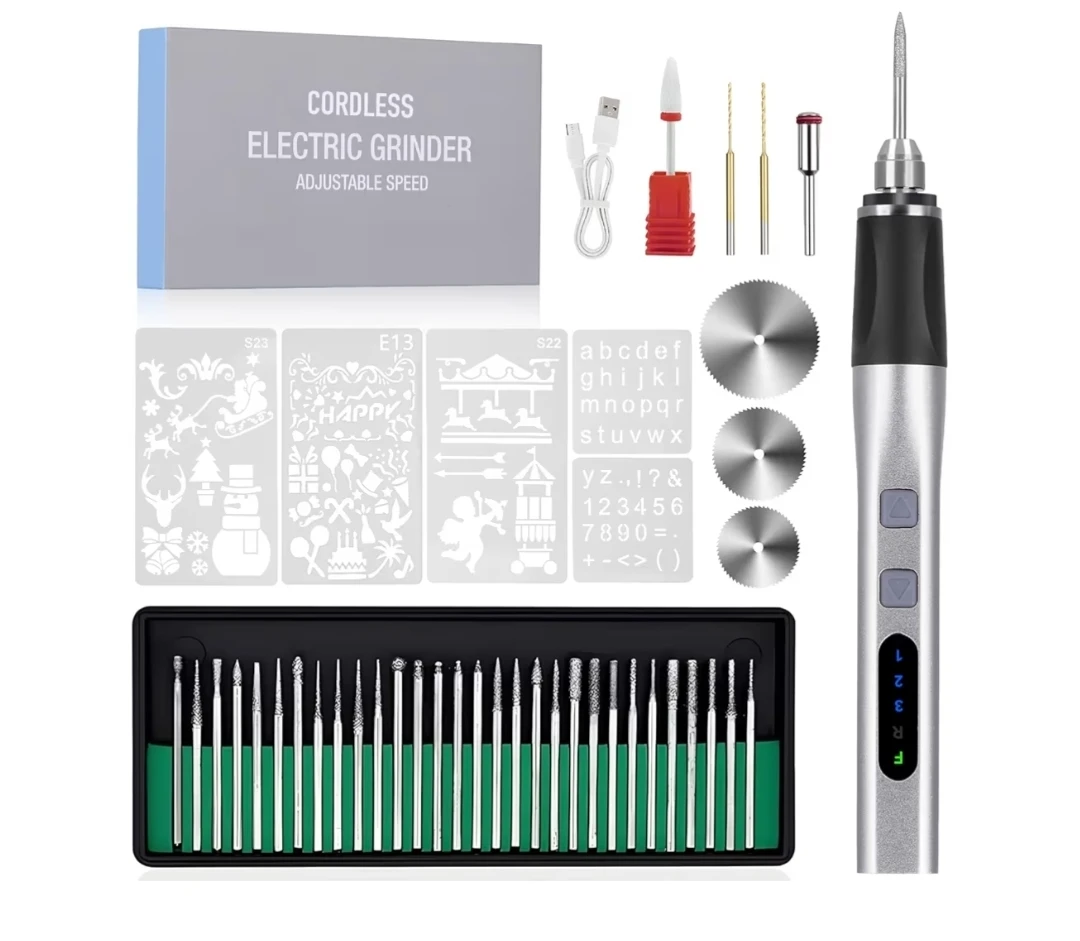 Cordless USB Rechargeable Electric Engraving Pen Grinder