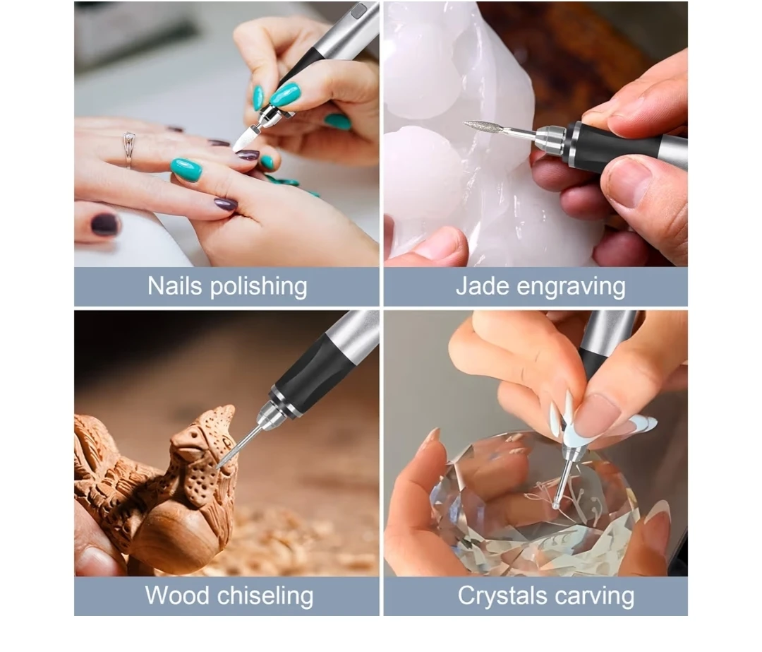 Cordless USB Rechargeable Electric Engraving Pen Grinder - photo 4