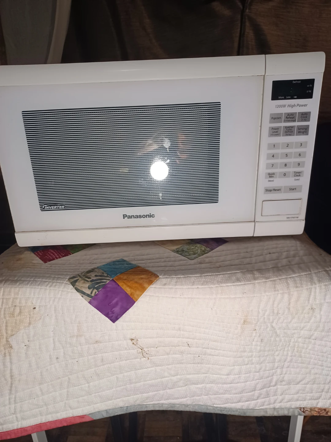 Panasonic 1200W Inverter Microwave - photo 2
