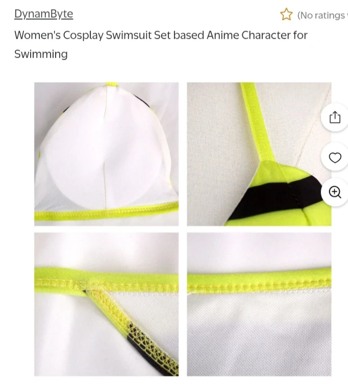 NEW!   Women's Cosplay Swimsuit Set - photo 3