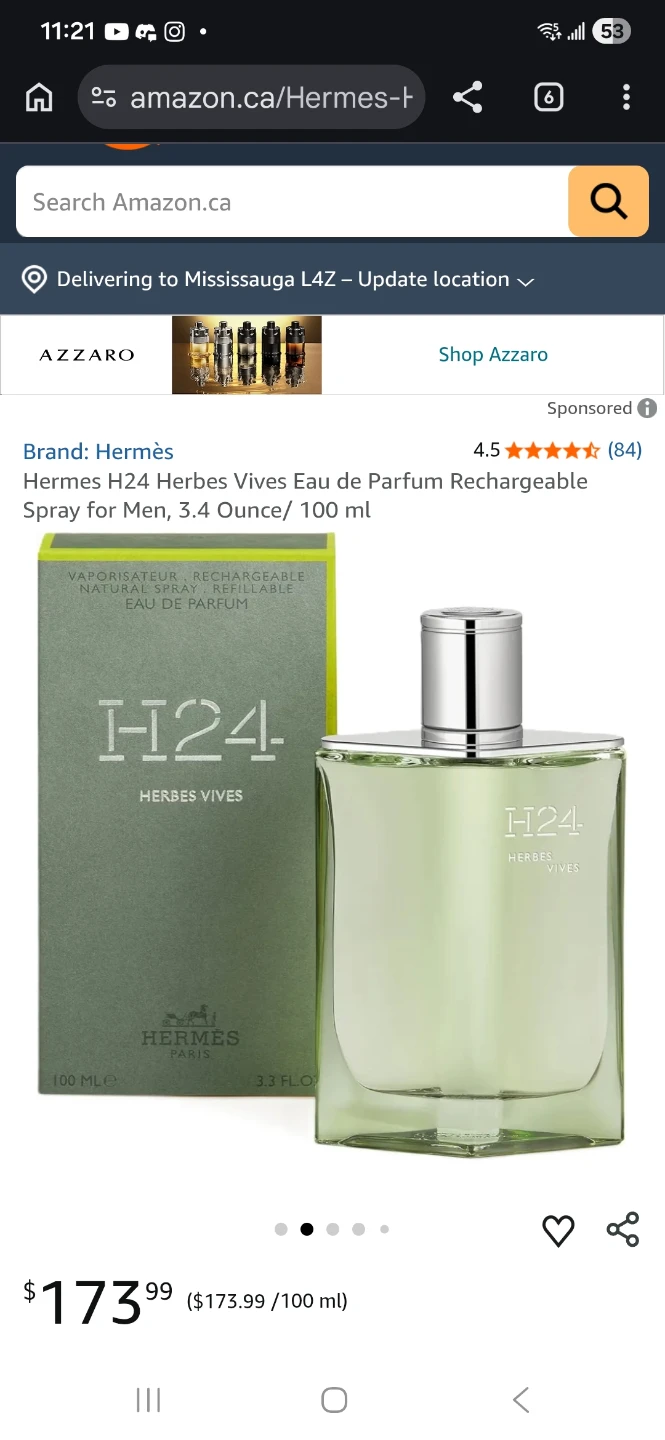 HERMES Herbes Vives H24 Eau de Parfum 100ml - photo 3