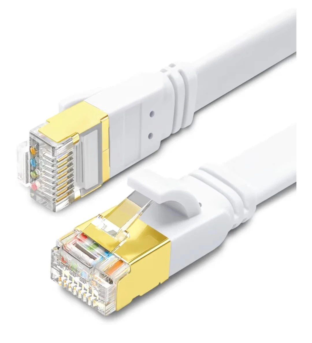CAT8 Ethernet cable 33ft, flat, high speed