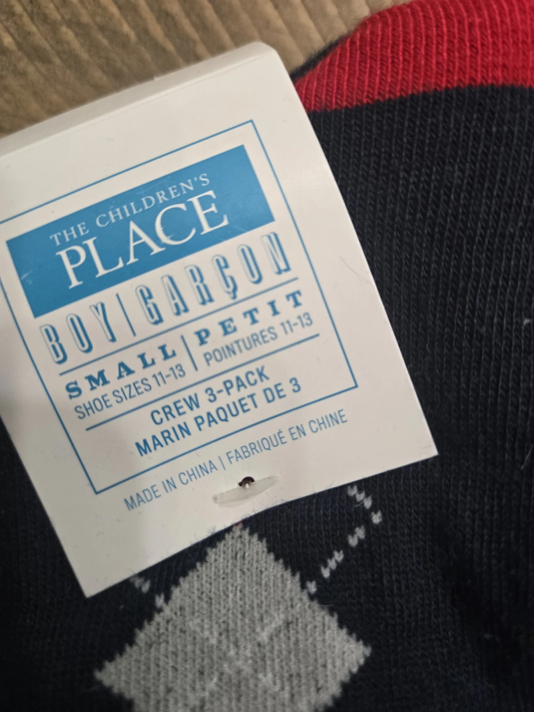 The Children's Place Boy's Crew Socks 8-Pack Small - photo 3