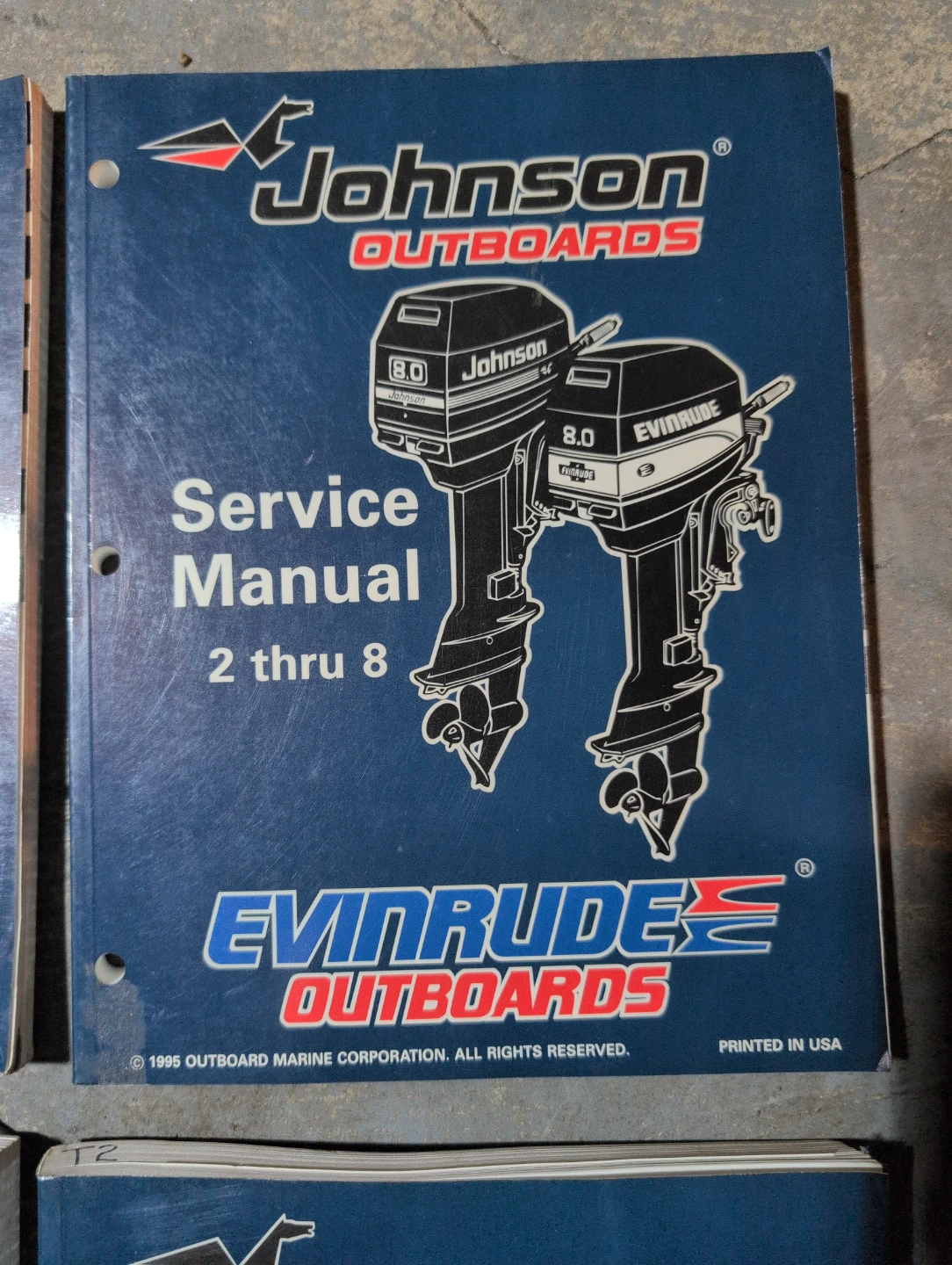 Johnson Evinrude Outboards Service Manuals (Lot of 4) - photo 3