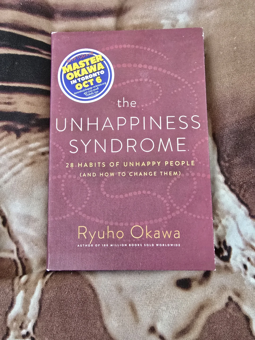 The Unhappiness Syndrome by Ryuho Okawa Book