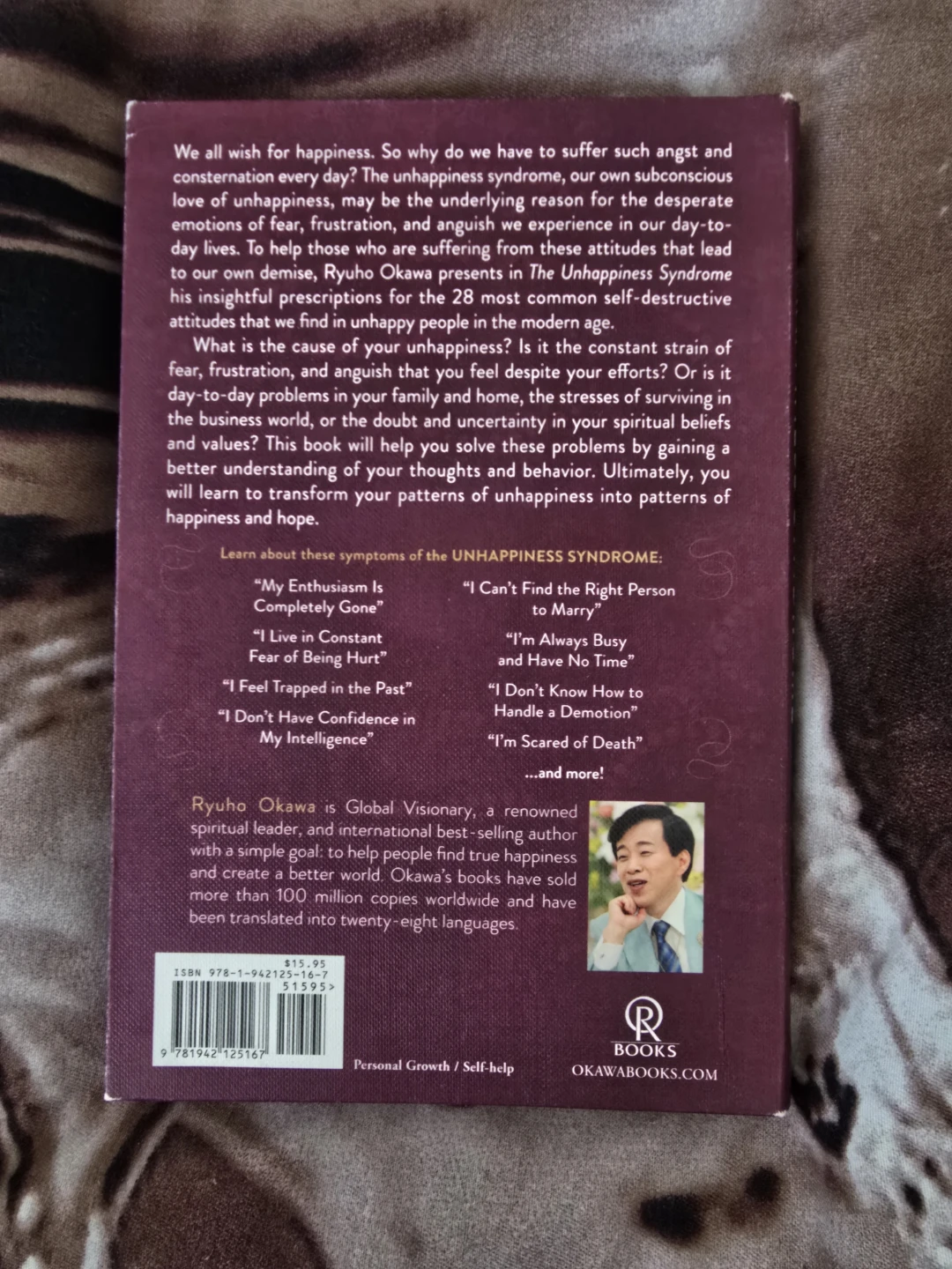The Unhappiness Syndrome by Ryuho Okawa Book - photo 2