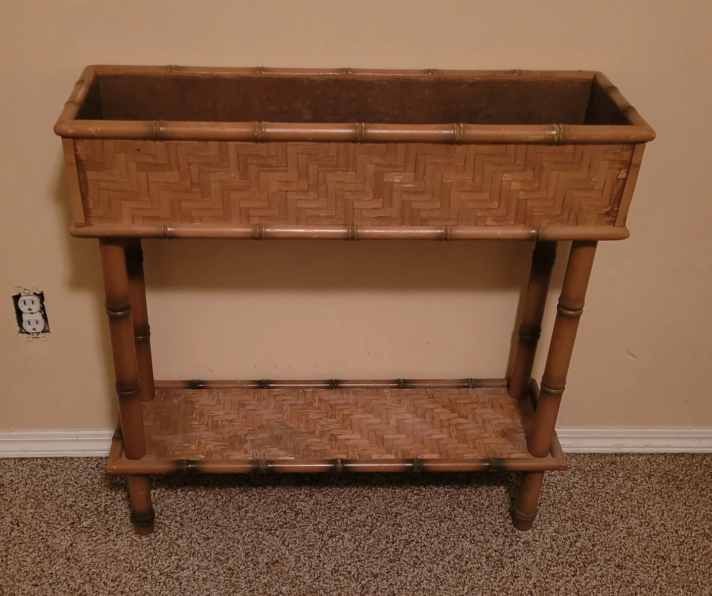 Bamboo Planter / Flower Box