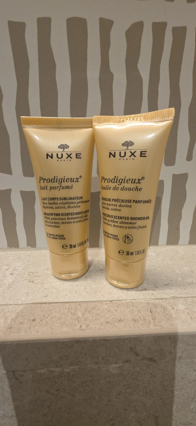 Nuxe Prodigieux Scented Body Lotion & Shower Oil Set