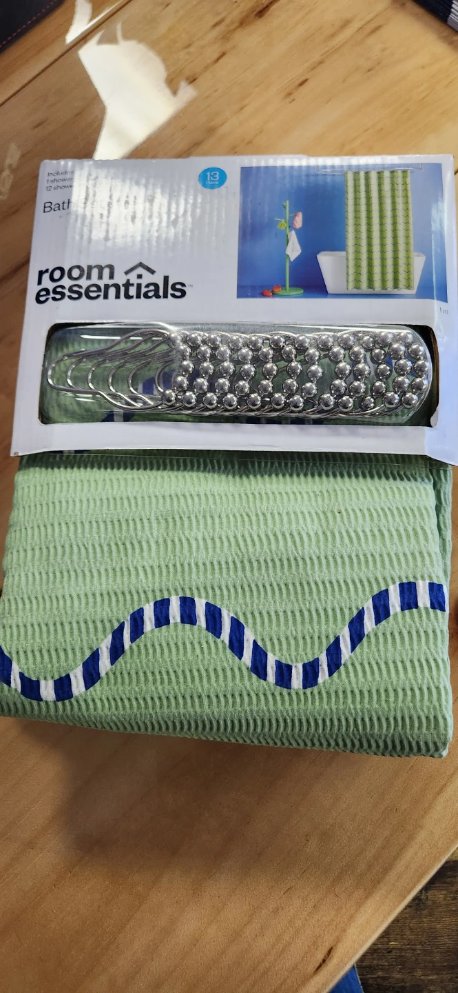 Room Essentials Bath Shower Curtain Hooks