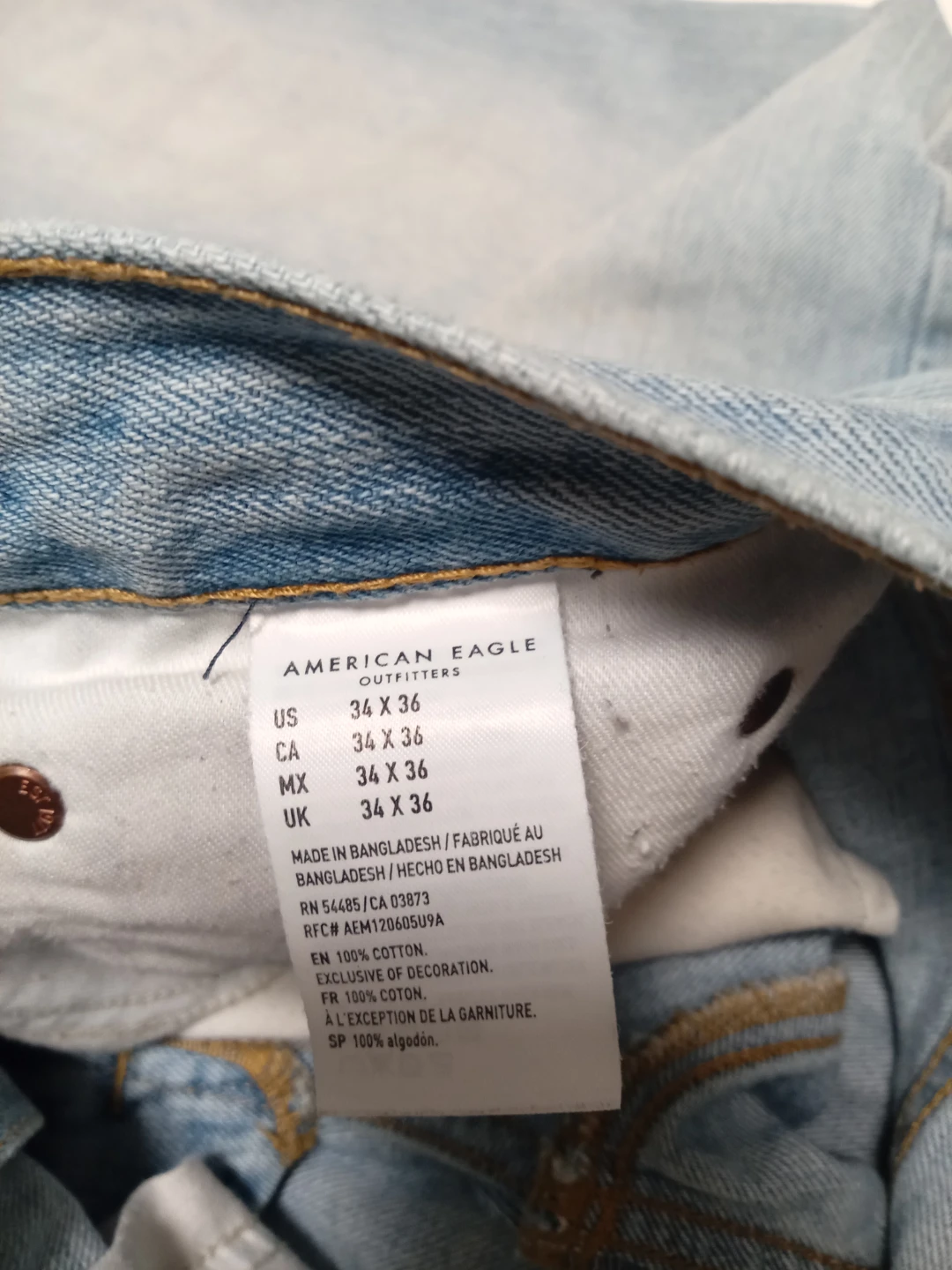 American Eagle Outfitters Jeans - Light Wash 34x36 - photo 5