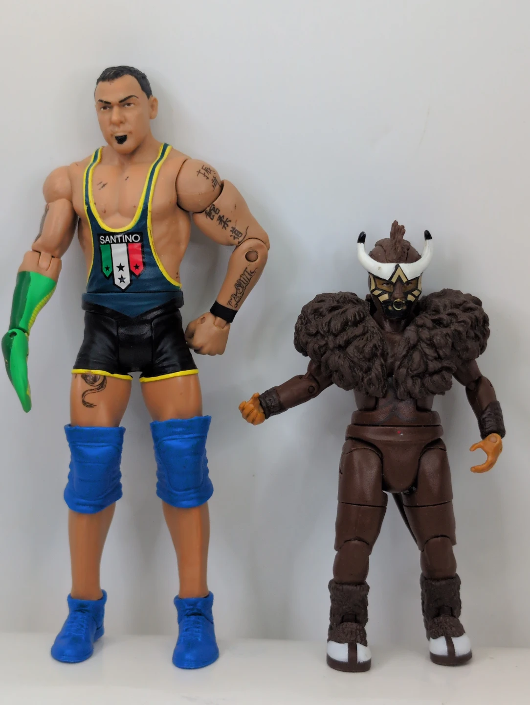 WWE Action Figures - Santino Marella & "The Brooklyn Brawler"