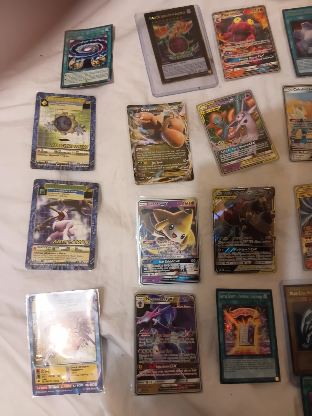 Assorted Pokemon & Yu-Gi-Oh! Trading Cards