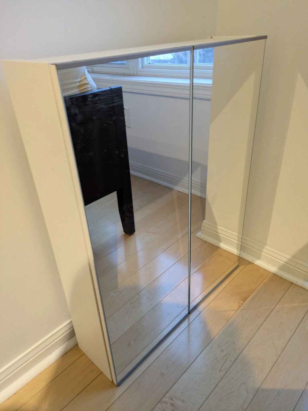 IKEA ENHET Mirror Cabinet 61x17x76 cm White - photo 3