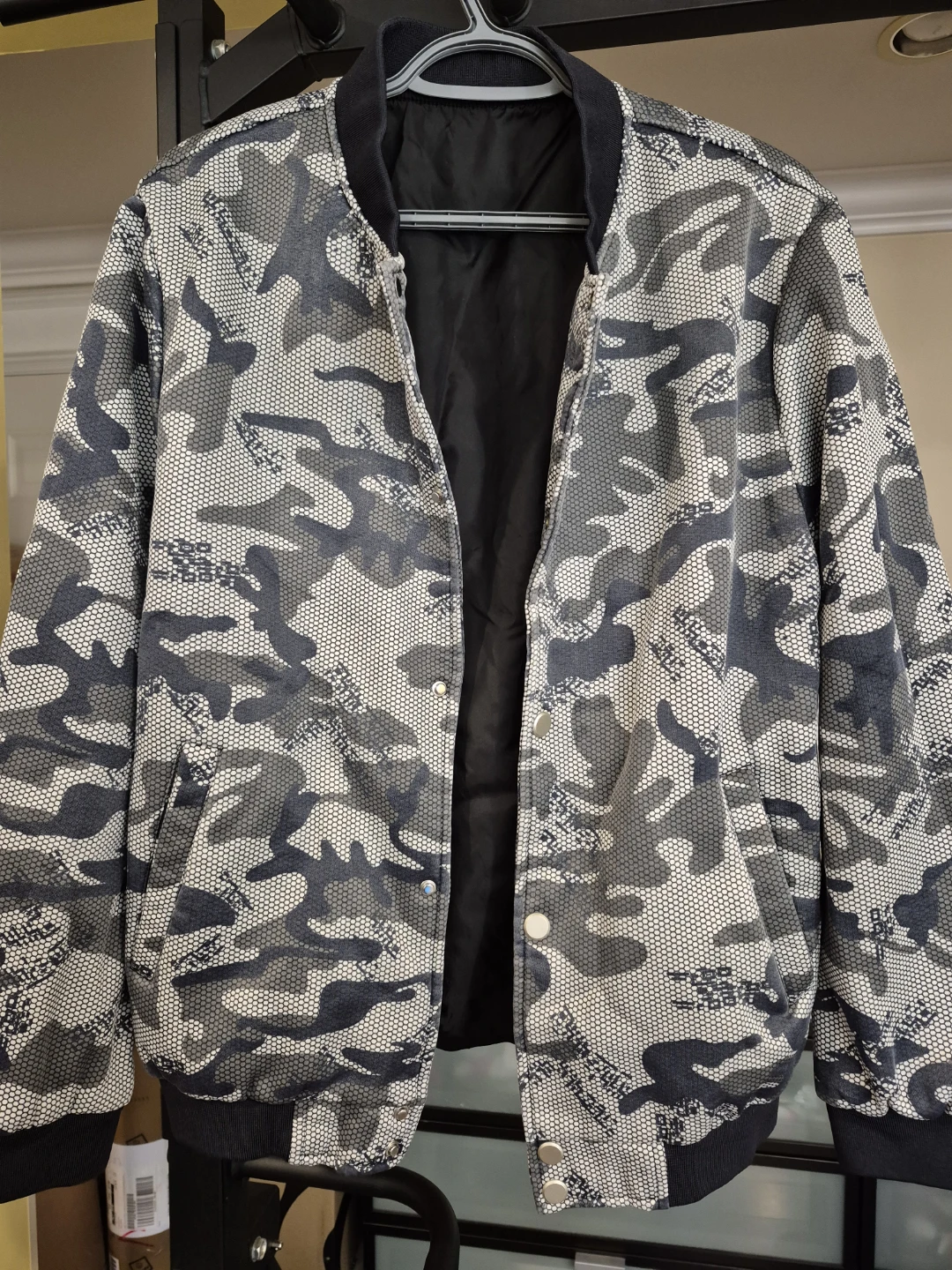Camouflage Bomber Jacket