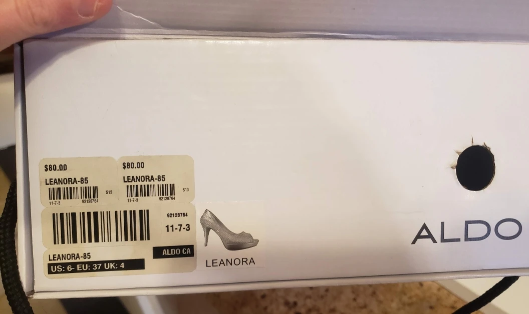 Gold Sparkly Heels (size 6) - photo 4
