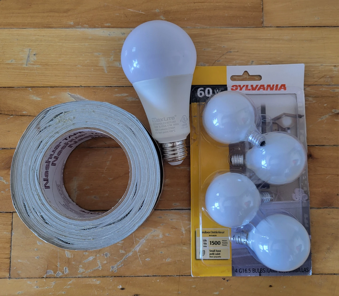 FREE! Light bulbs + Weatherproof Tape