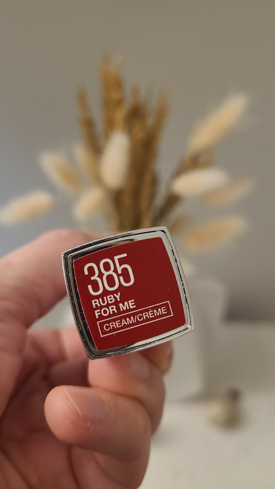 Maybelline Lipstick Ruby For Me 385🏆 - photo 2