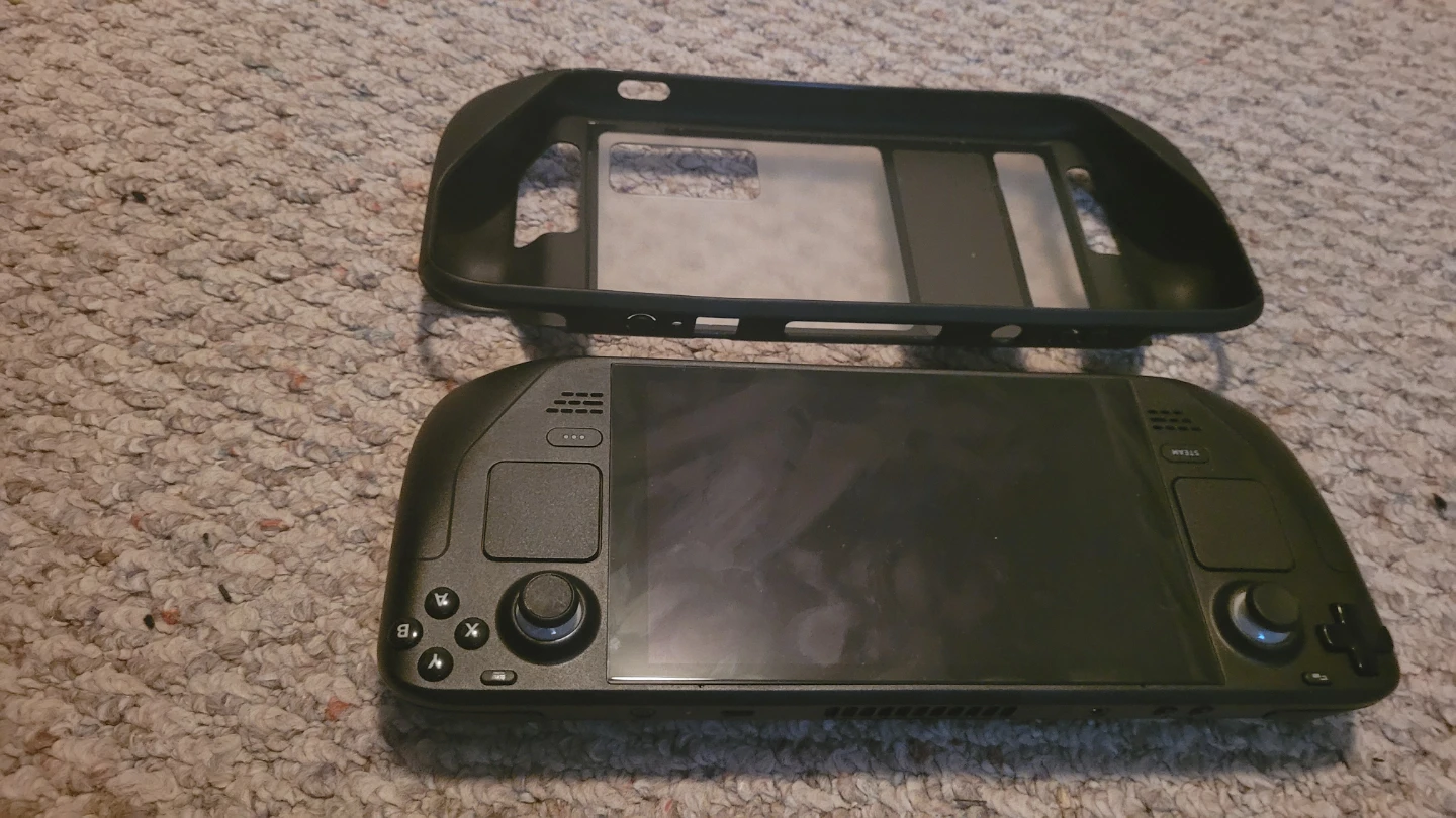 Steam Deck LCD 256GB +Carrying case and protective case - photo 3