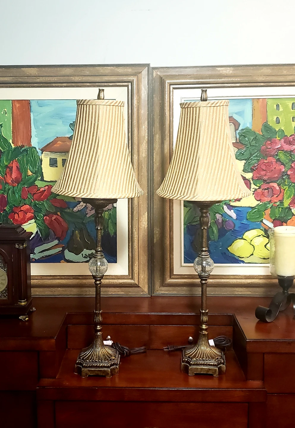 Bombay Pair of Table Lamps
