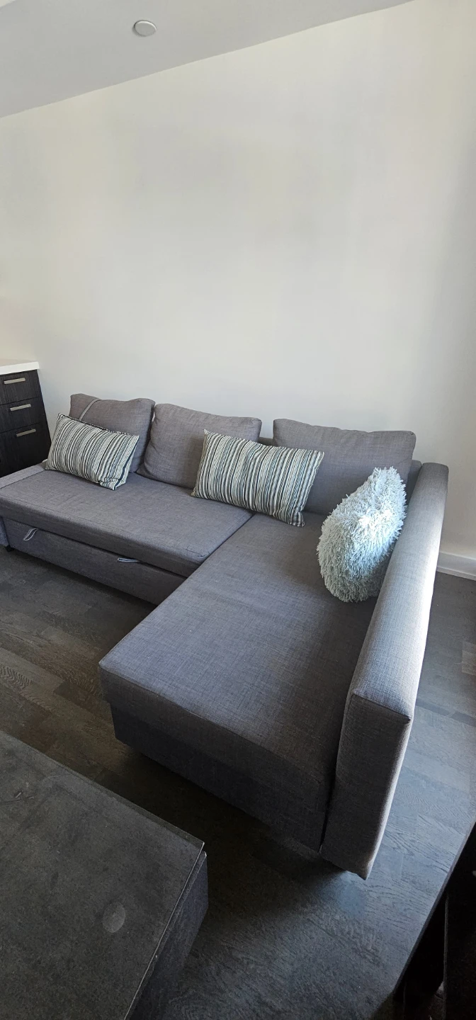Couch /pull out bed with L Chaise - photo 4