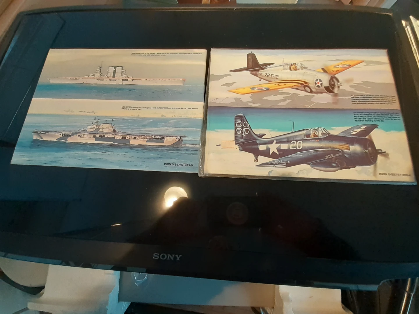 U.S. Aircraft Carriers & F4F Wildcat Books