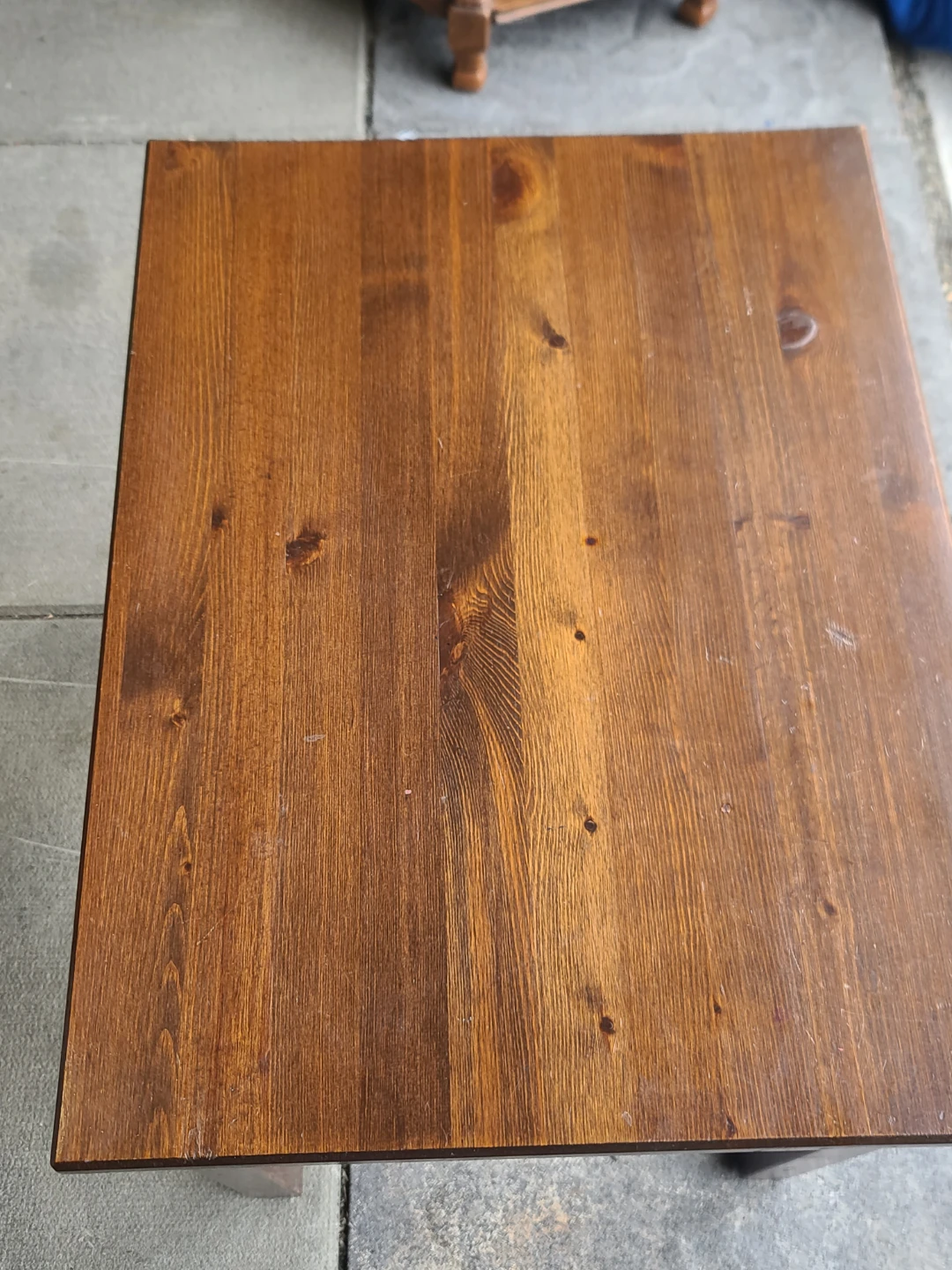 Wooden Side Table - photo 3
