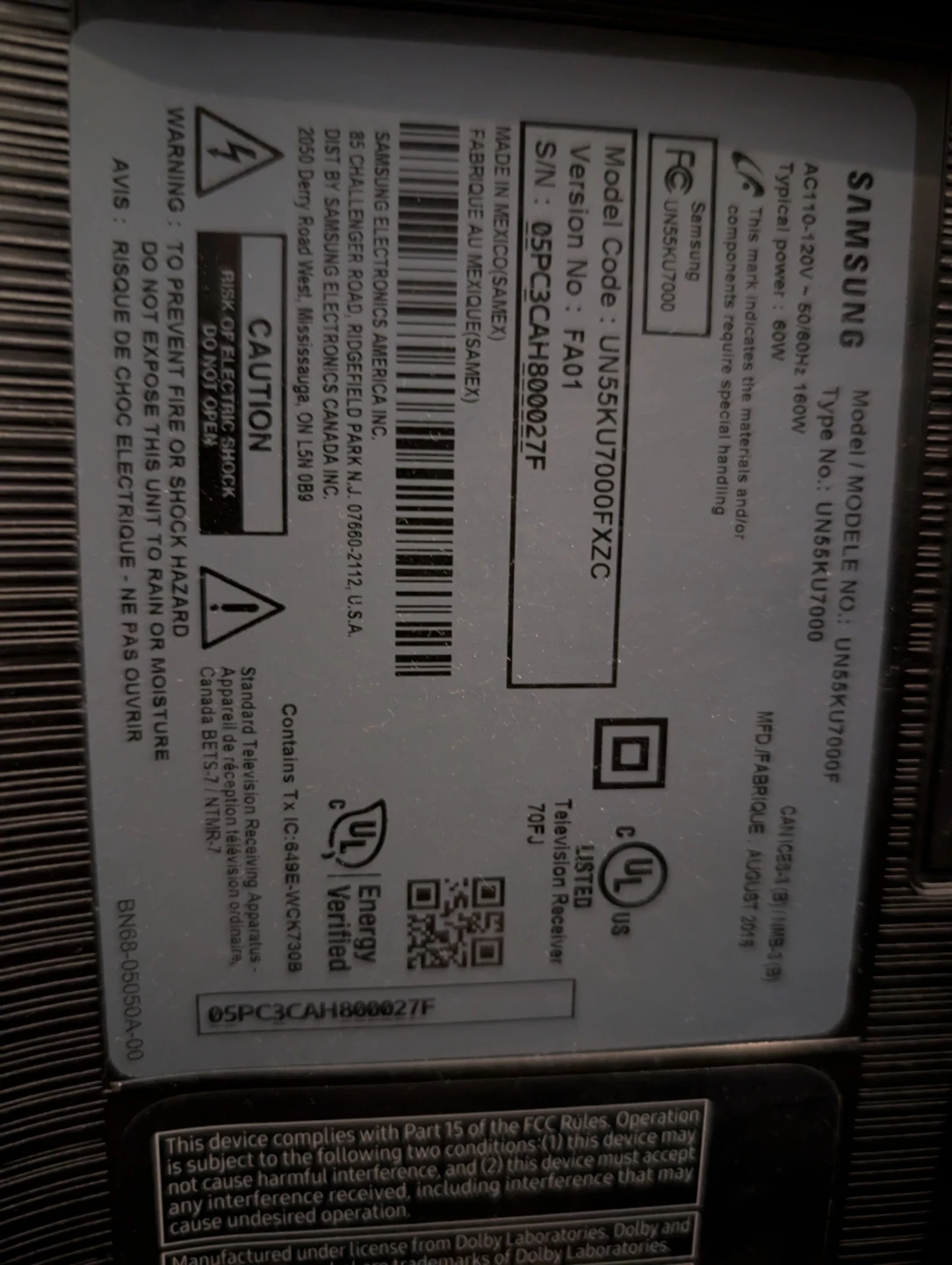 Samsung 55" UHD Smart TV - photo 2