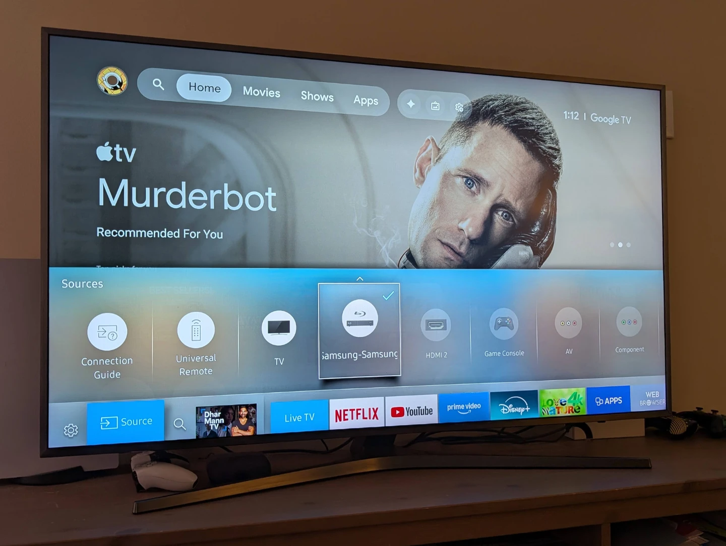 Samsung 55" UHD Smart TV