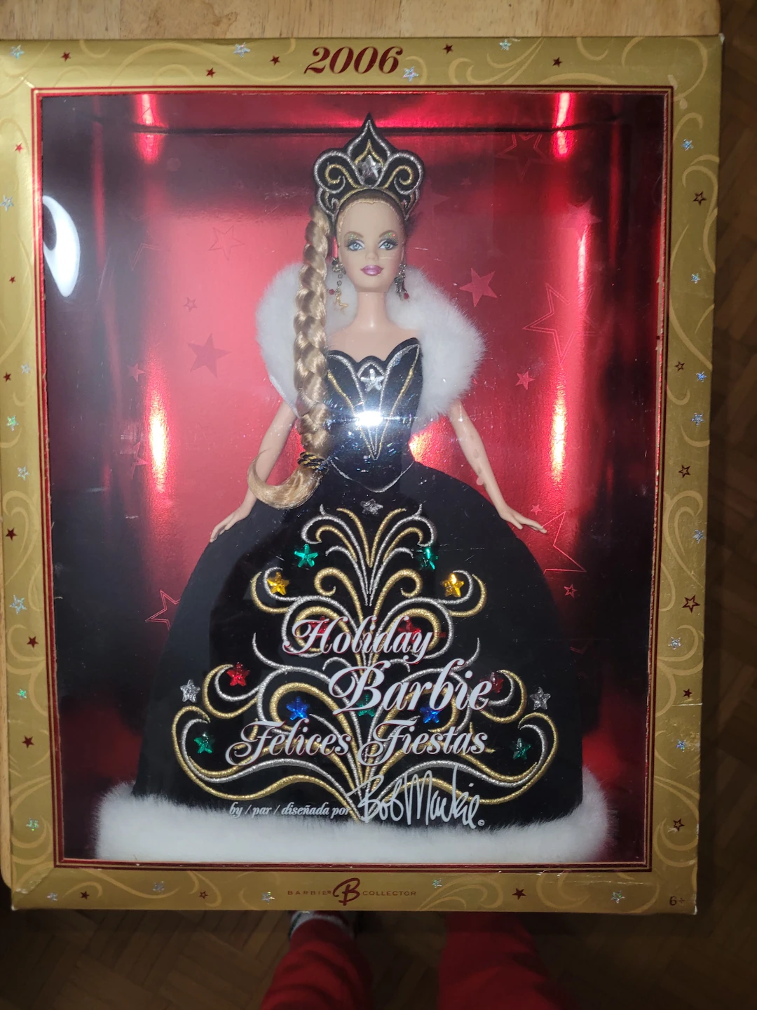 2006 Holiday Barbie "Felices Fiestas" Bob Mackie Edition