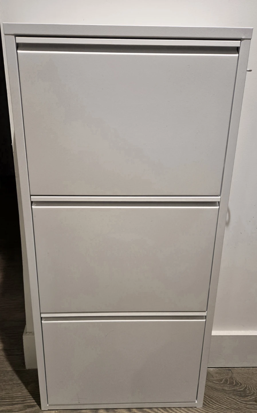 White 3-Tier Shoe Cabinet🥕