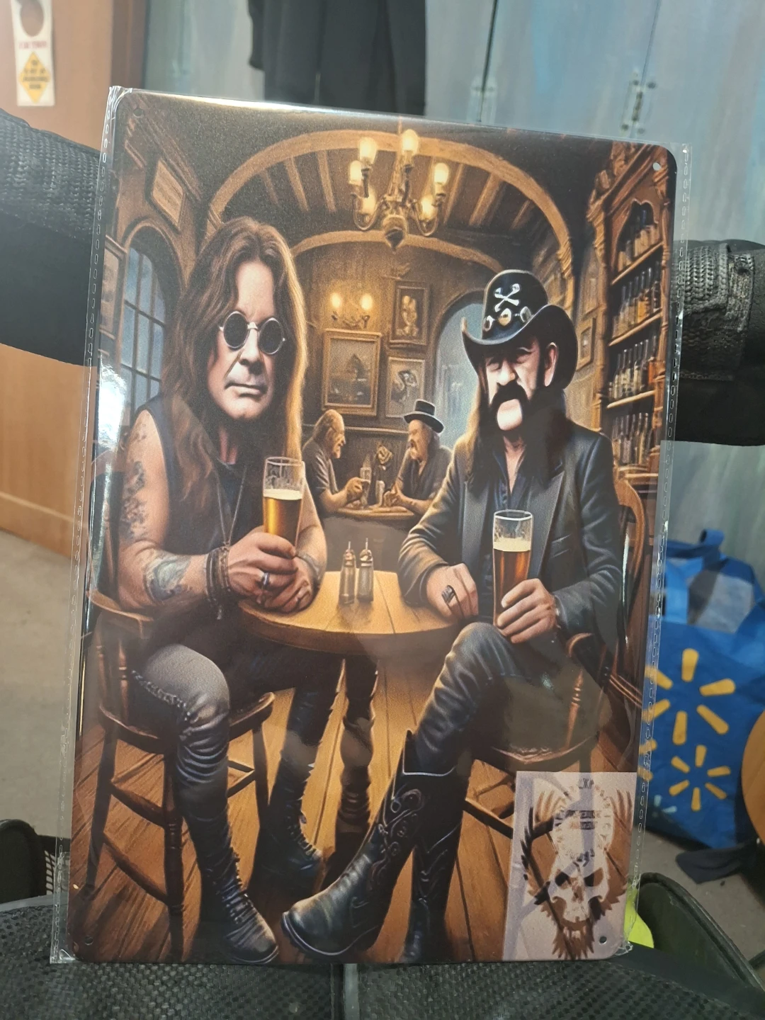 Ozzy Osbourne and Lemmy Metal Sign - photo 2