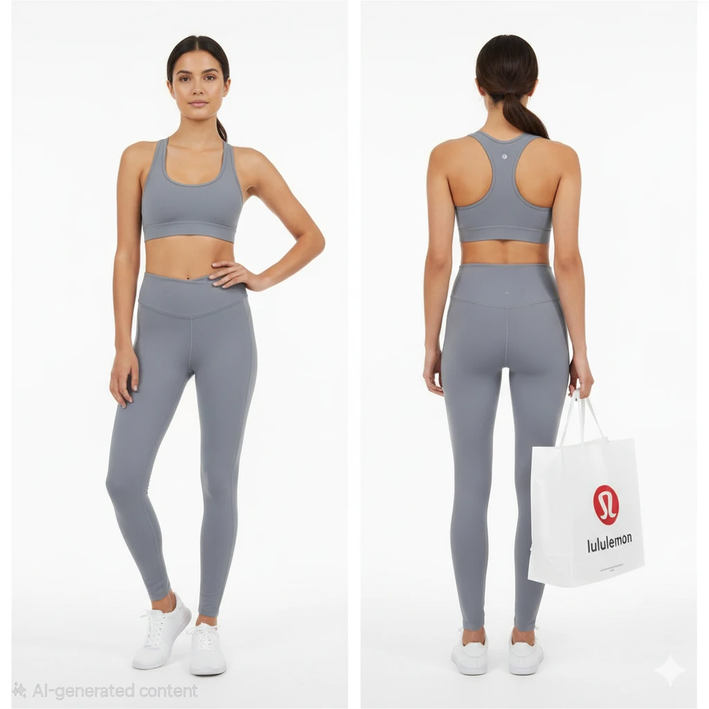 Lululemon Fast and Free High-Rise Tight 28" Nulux Size 4 🏆 - photo 4