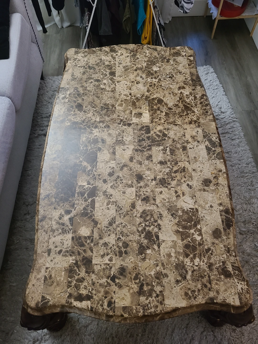 Coffe table & couch side table: living room set - photo 2