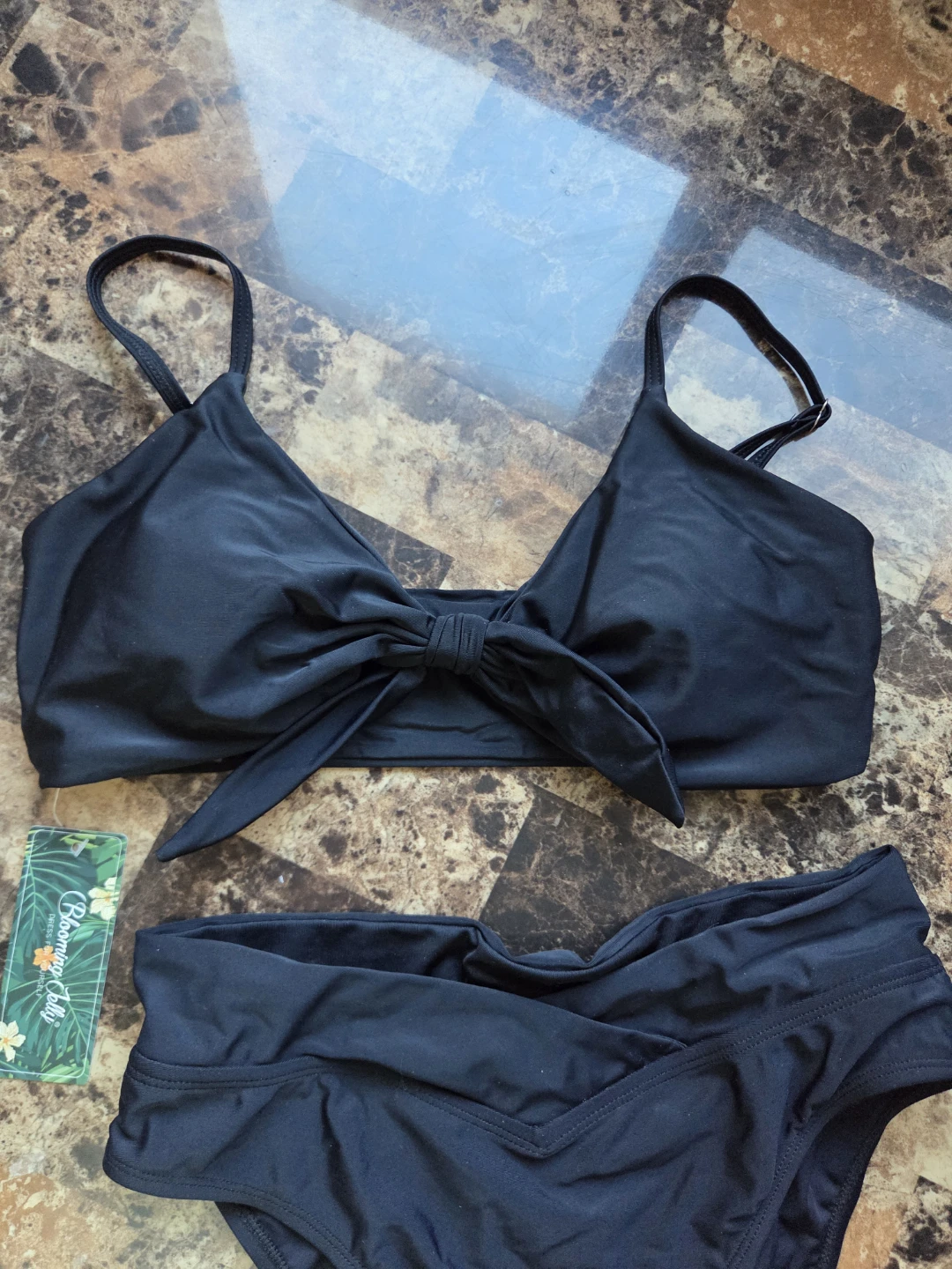 Brand New Women's High Waisted Bikini Swimsuit Tie Knot Bikini - photo 3