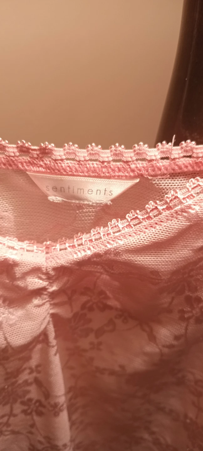 Sentiments Pink Floral Lace Camisole - photo 3