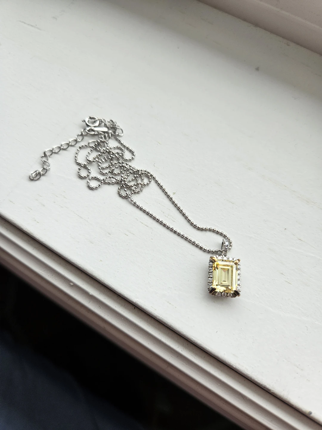 Brand new Bittersweet Yellow Cubic Zirconia pendant - photo 3