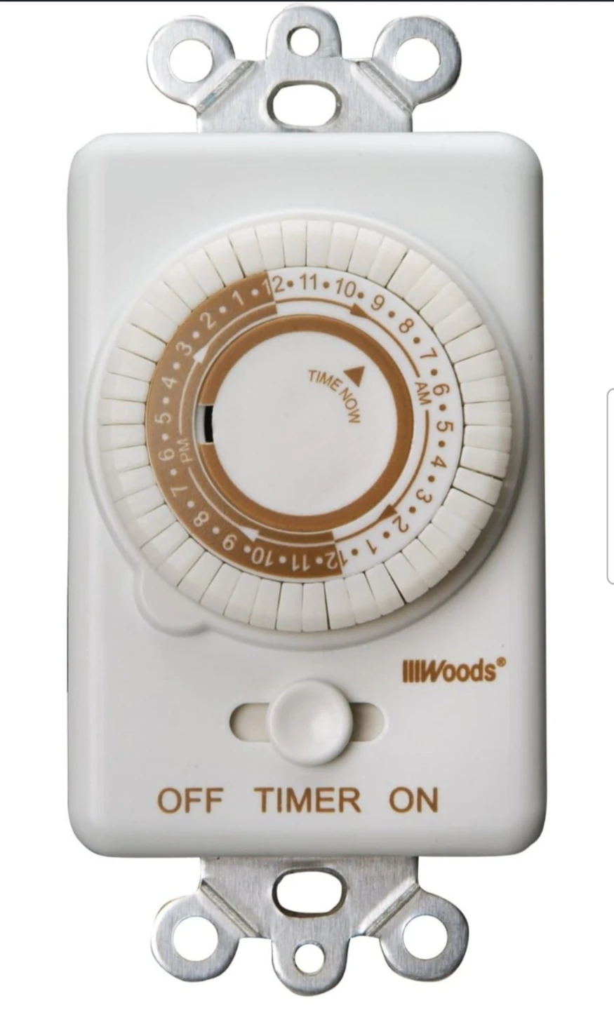 Woods PRO Mechanical In-Wall Timer - photo 3