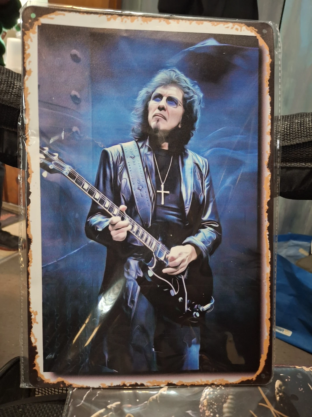 Tony Iommi Black Sabbath Tin Sign