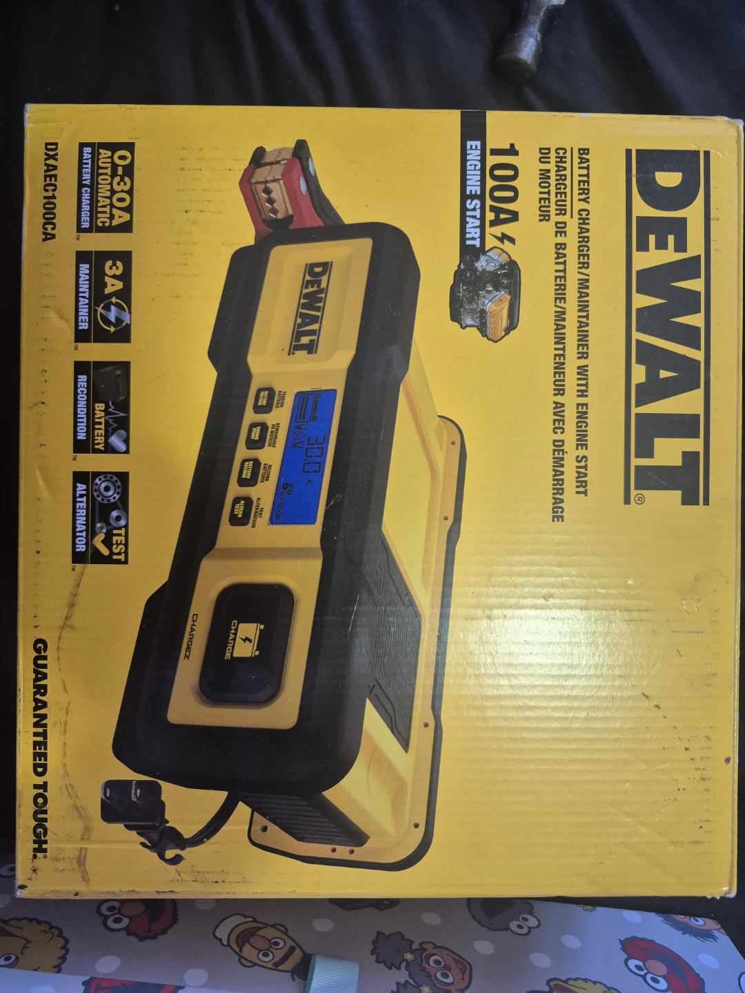 DEWALT Battery Charger/Maintainer with Engine Start - photo 2