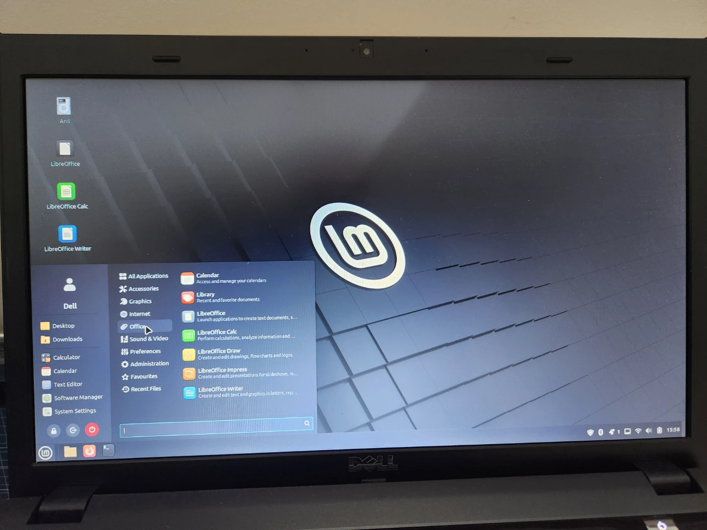Dell Laptop Intel i7 8 GB RAM 500 GB SSD 17" - photo 2