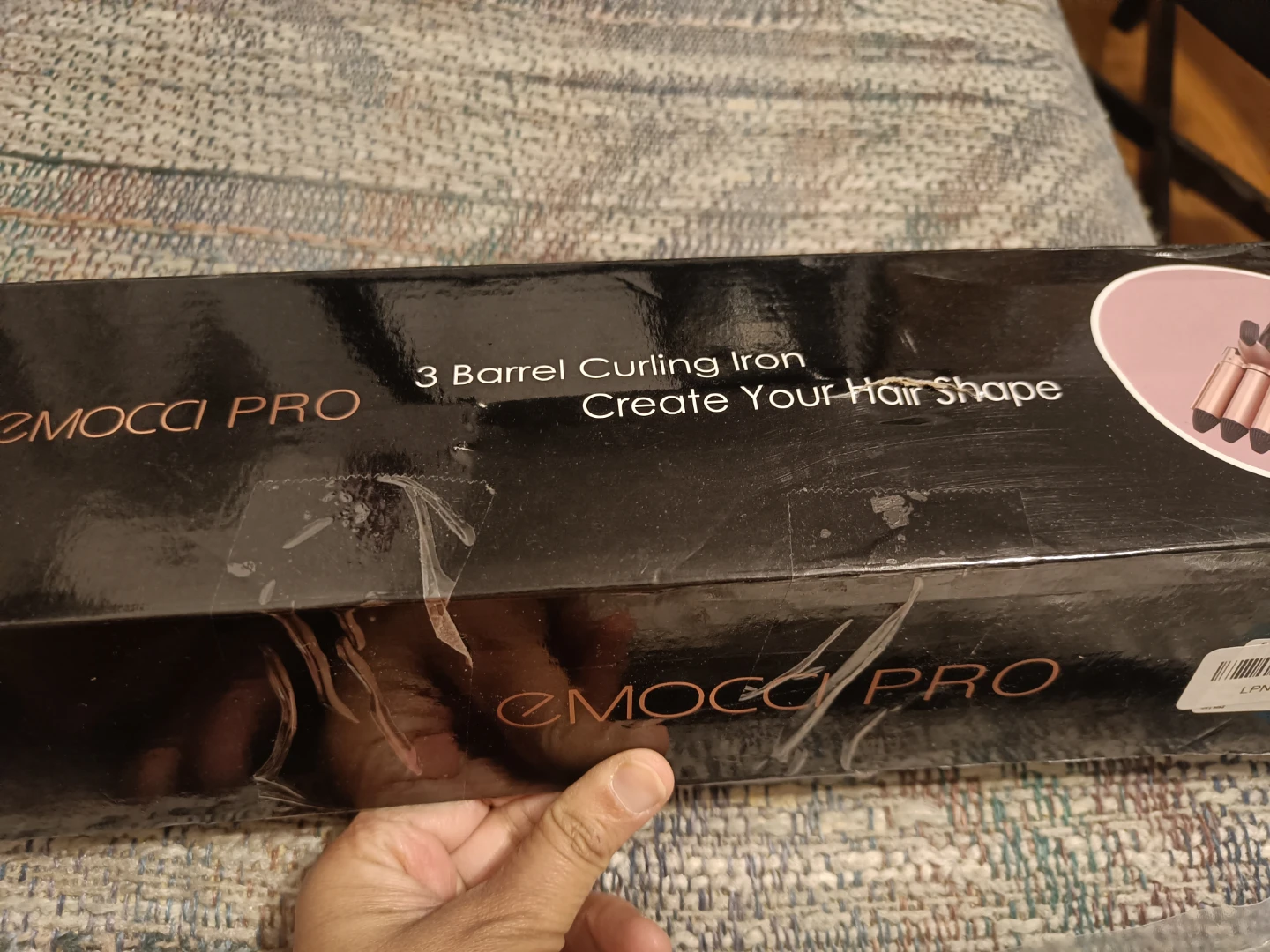 EMOCCI PRO 3 Barrel Curling Iron - photo 2