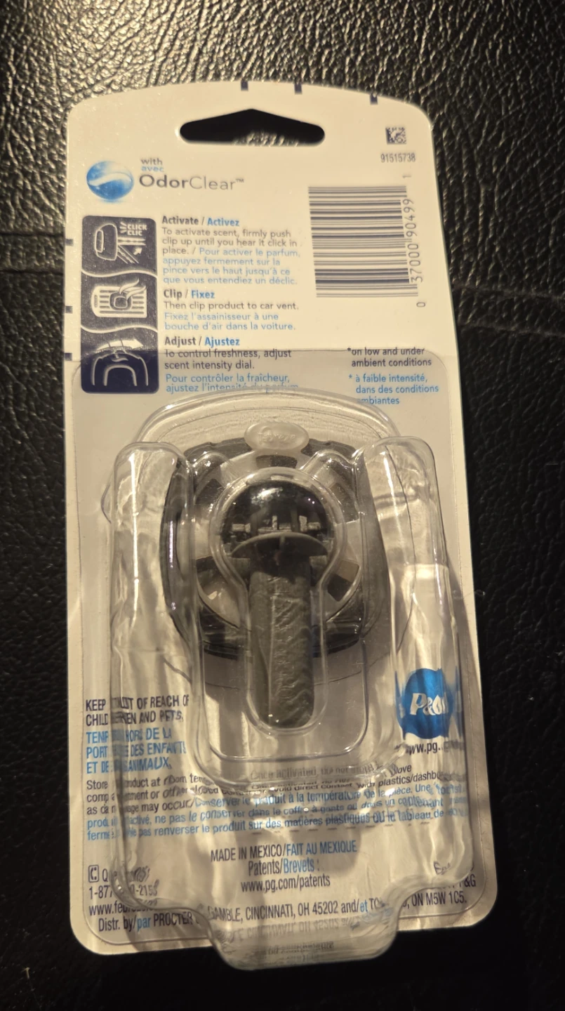 🏆Febreze Car Vent Clip Air Freshener - Island Fresh - photo 2