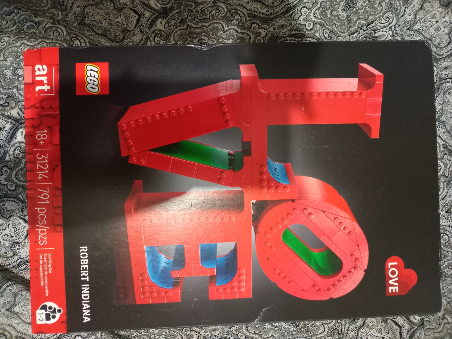 LEGO Art Robert Indiana LOVE Set 31214