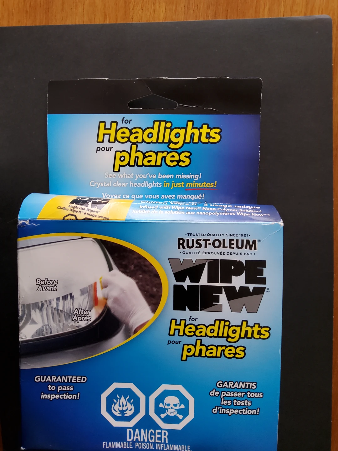 Rust-Oleum Wipe New Headlight Restoration Kit 🏆