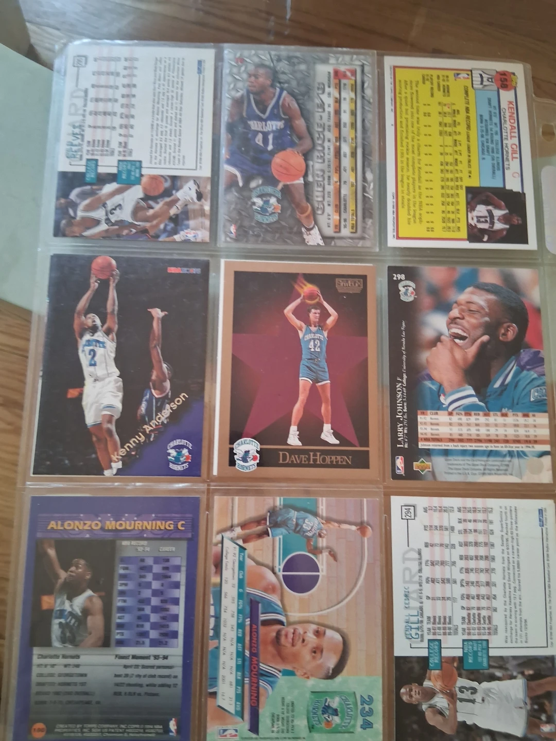 Charlotte Hornets Basketball Cards Lot - photo 2