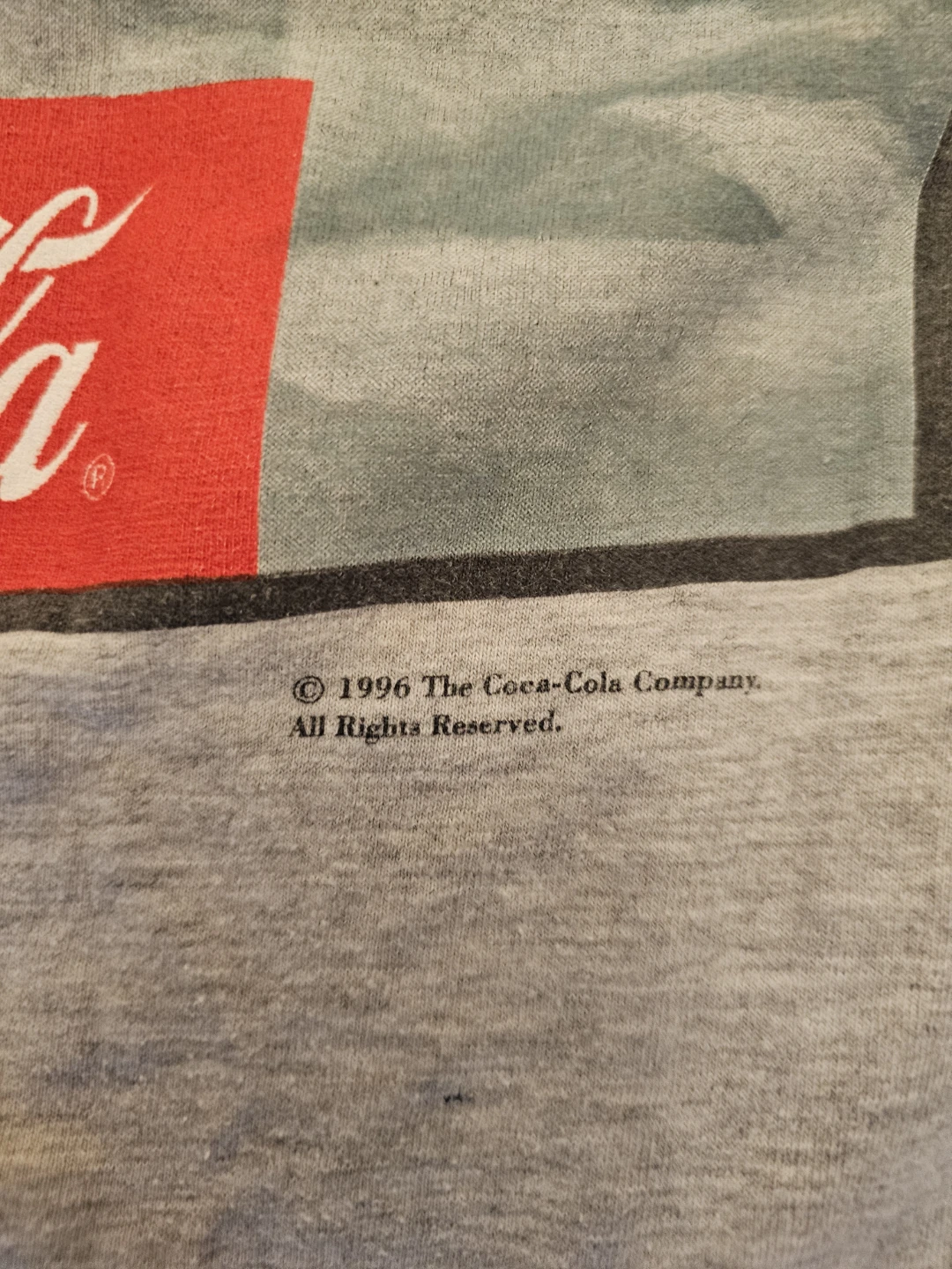 Coca-Cola Polar Bear T-Shirt Adult Large - photo 3